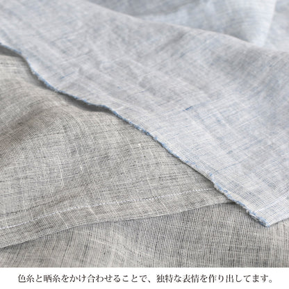 近江の麻 リネンケット ハーフ 116×150cm / 枕カバー 45×90cm 2色 リネン100% 麻織物の美しさ 快眠 冷房対策