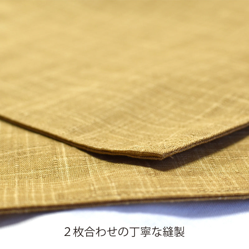 絣模様 ランチョンマット 合わせ仕様 45×30cm なごみ 日本製 綿100％ 7色 かすり調 中厚で丈夫 丁寧な縫製 夜明屋本店 Japanese Textiles